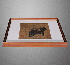 宣恩书画装裱配框服务案例