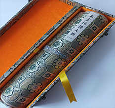 宣恩书画装裱案例